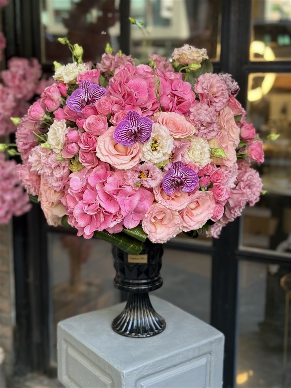 Sofia Deluxe Vazoda Pembe Aranjman