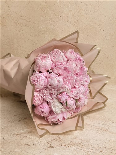 30 Pembe Şakayık Buketi