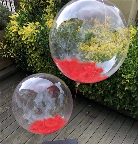 Kırmızı Tüylü Balonlar