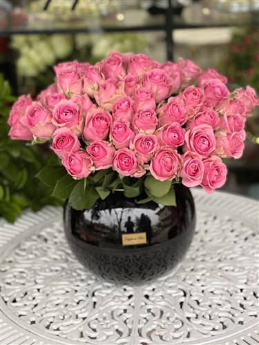 Lüks Vazoda Pembe Güller