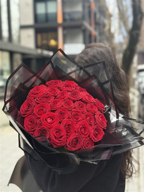 Luxury 30 Red Rose Bouquet