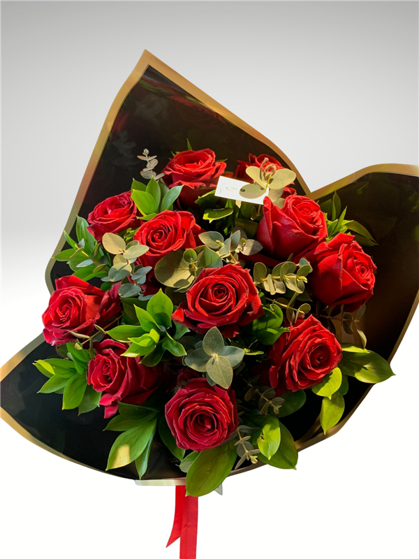11 'Lİ KIRMIZI GÜL BUKETİ