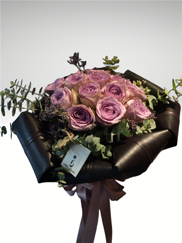 MİNİMALİST LİLA BUKETİ