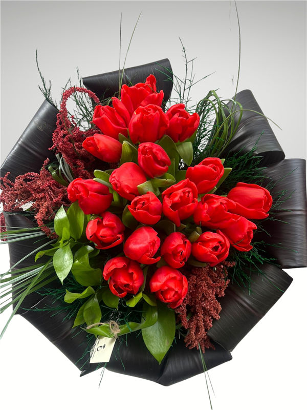 KIRMIZI LALE BUKETİ
