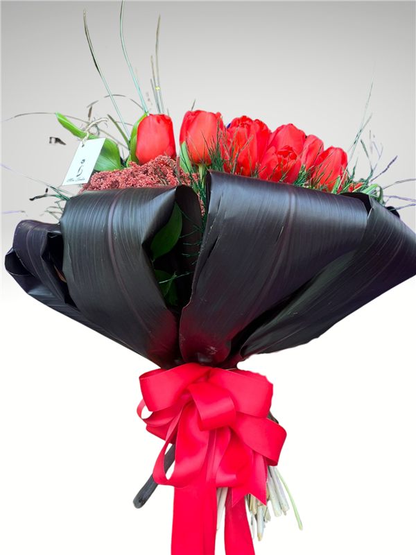 KIRMIZI LALE BUKETİ
