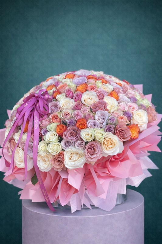 300 ADET ROSES BOUQUET