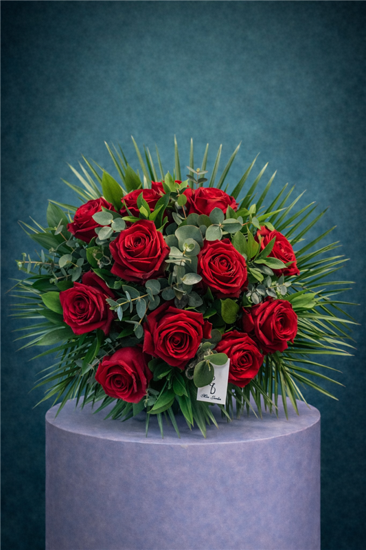 11'Lİ KIRMIZI GÜL BUKETİ 2