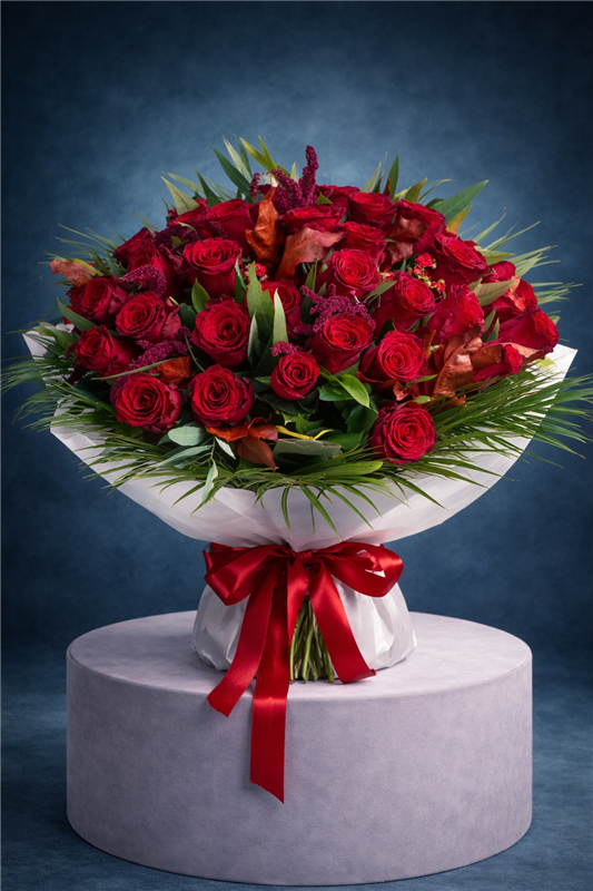 45 KIRMIZI GÜL BUKETİ