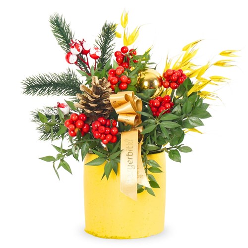 Merry Bloom Yellow (Kokina Aranjmanı)