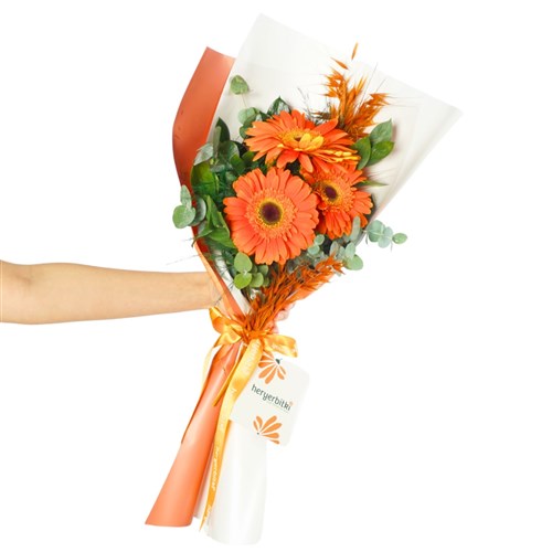 Sunrise Gerberas (Orange Gerbera Bouquet)