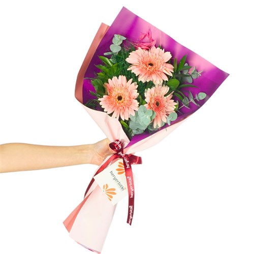 The Good Vibes (Pembe Gerbera Buketi)