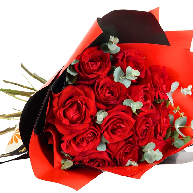 Queen Bloom (Bouquet of Red Roses)