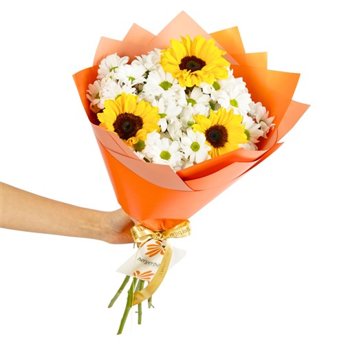 Blooming Daisy (Ayçiçeği ve Papatya Buketi)