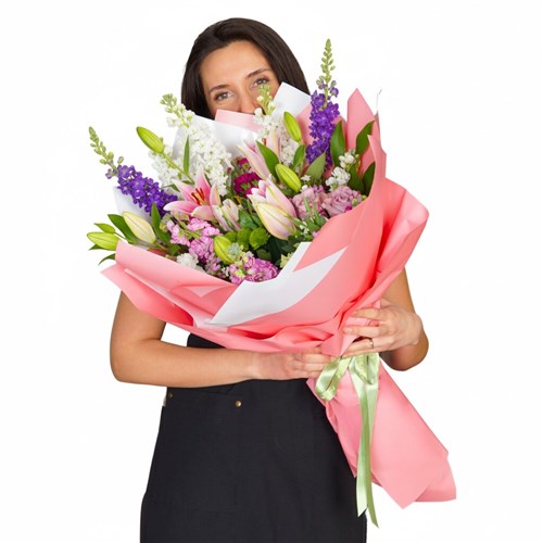 Premium Pink Flower Bouquet