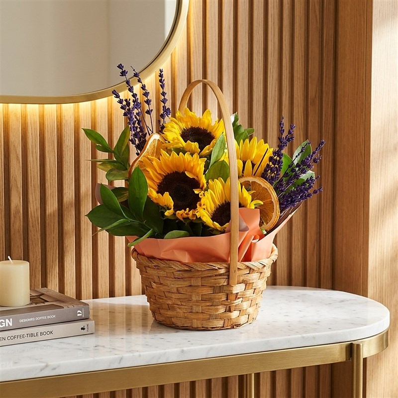 Sunflower Basket (Ayçiçeği Sepeti)