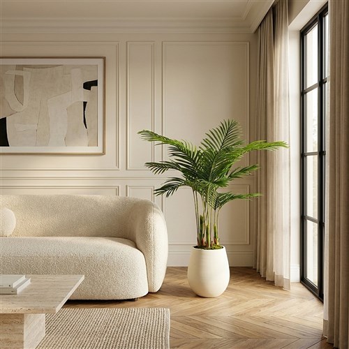 Yapay Areka Palmiyesi Ağacı 135cm - Çömlek Saksılı