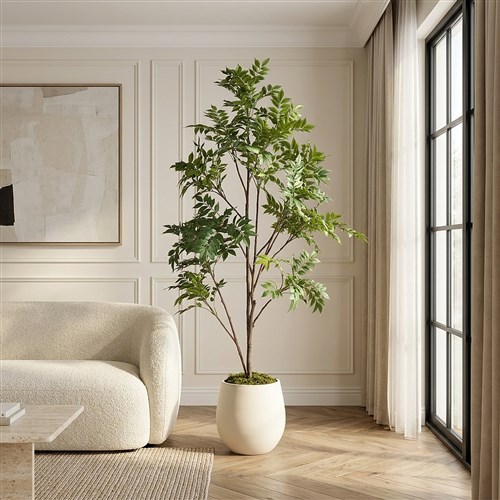 Yapay Japon Lacquer Vernik Ağacı 210cm - Çömlek Saksılı