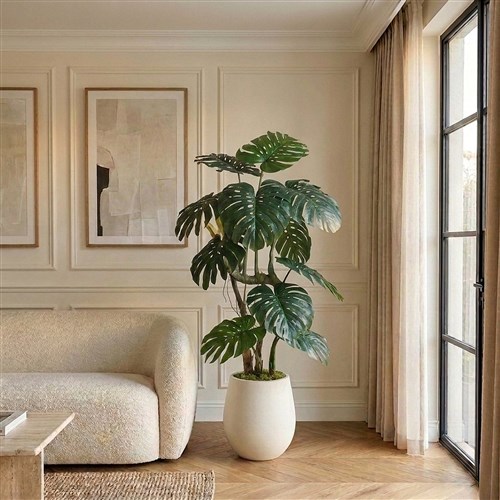 Yapay XL Monstera Ağacı 240cm - Çömlek Saksılı
