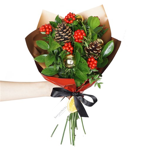 Wish You Happy New Year (Yeni Yıl Kokina Buketi)