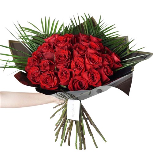 Grande Fleur (30'lu Kırmızı Güller Buketi)