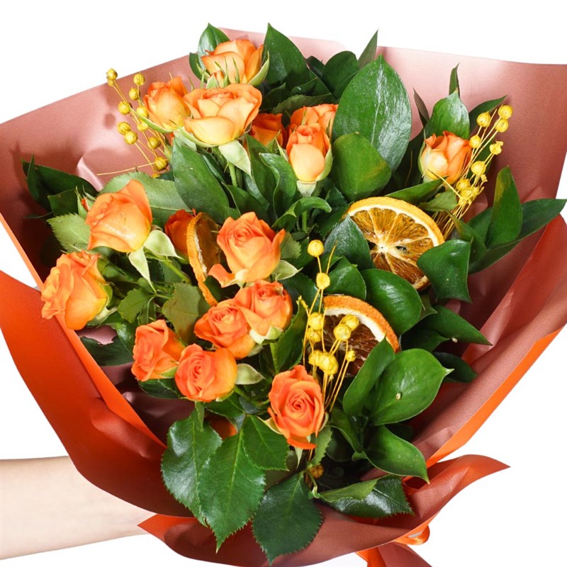 Celebration Orange Roses (Arrangement of Orange Roses)