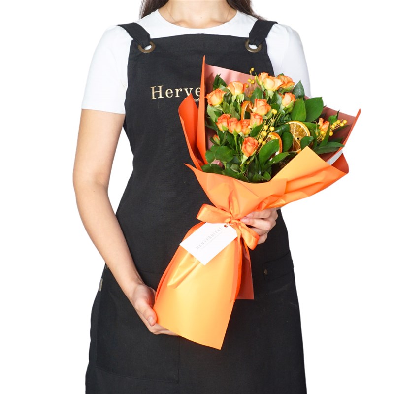 Celebration Orange Roses (Arrangement of Orange Roses)
