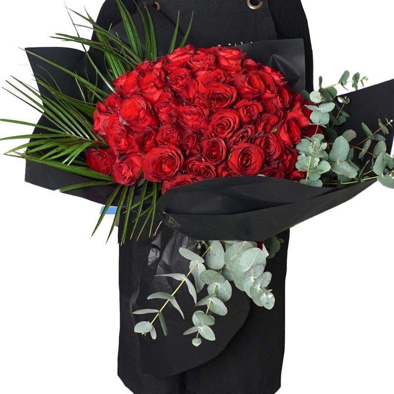 101 Adet Kırmızı Güller Buketi (Endless Love 101 Roses)