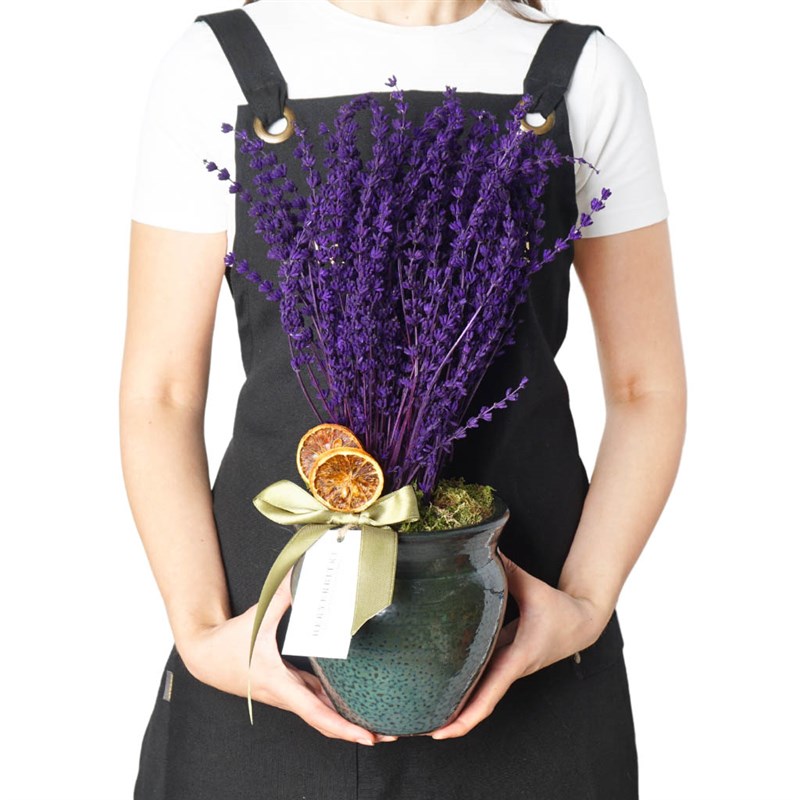 Premium Lavender (Lavender Arrangement in Vase)