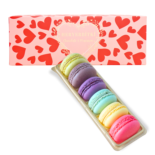 Heryerbitki Love Macarons 6-pack