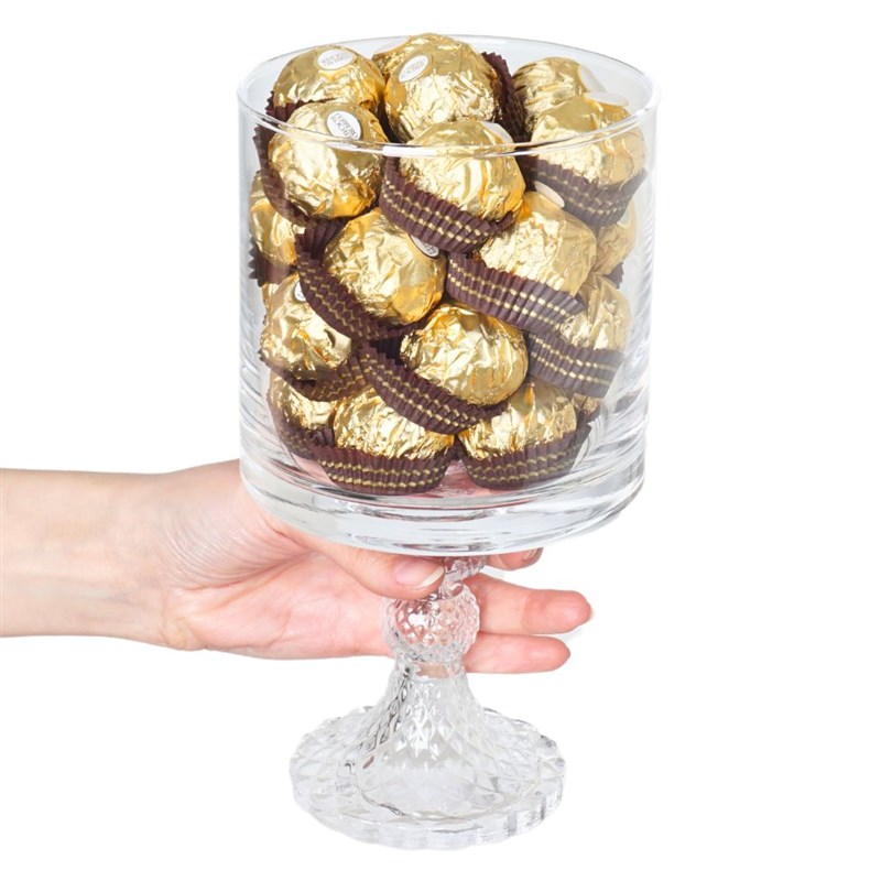 Premium Cam Vazoda Ferrero Rocher Çikolata Gift 24'lü