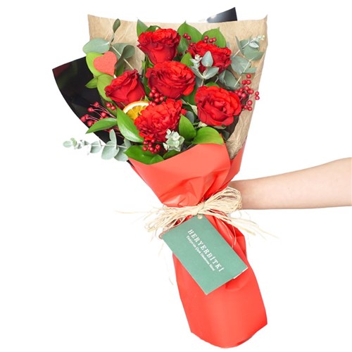 Rose Dream 6'lı Kırmızı Güller