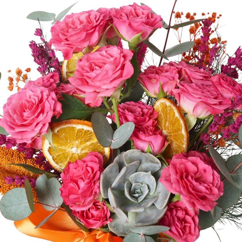 Floral Pink Bouquet (Pembe Güller Buketi)