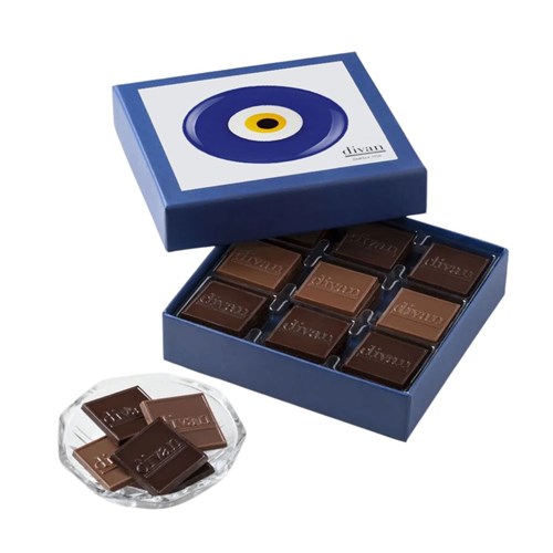 Divan Chocolate with Evil Eye Charm, 200 grams