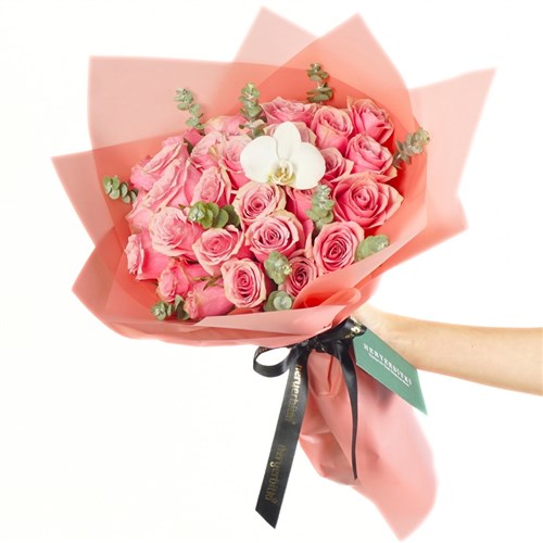 Pink Perfection (30'lu Pembe Güller Buketi)