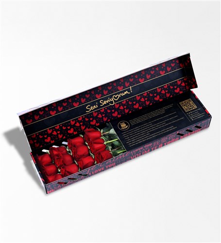 I Love You - 12 Red Ecuadorian Roses in a Box