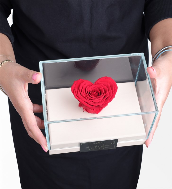 Mother's Day Everlasting Heart Rose