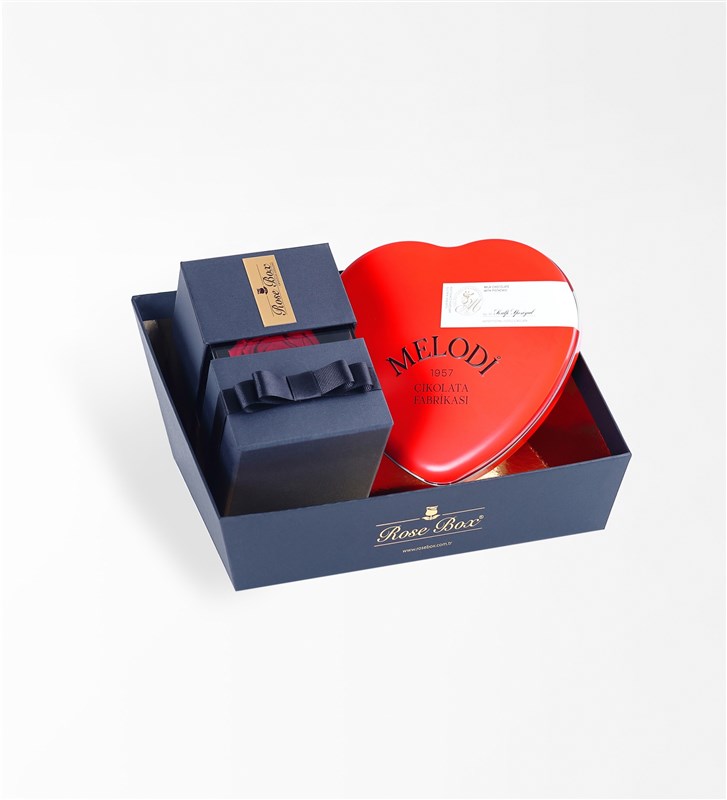 Be My Valentine Gift Set Everlasting Rose