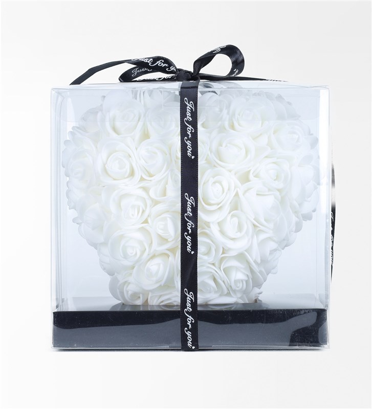 Rose Heart Mini Kalpli Gül