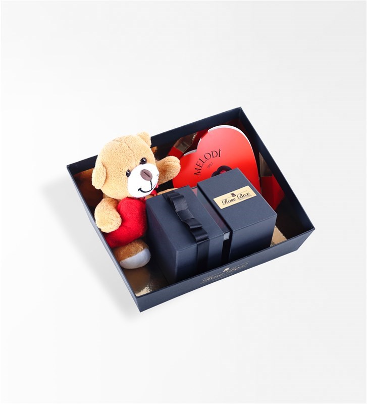 Heart to Heart Gift Set - 2 Everlasting Roses