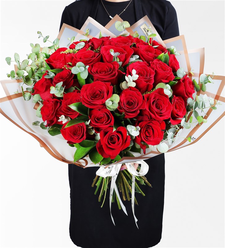 25 Red Rose Bouquet