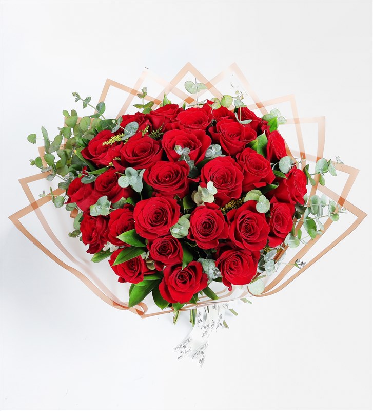 25 Red Rose Bouquet