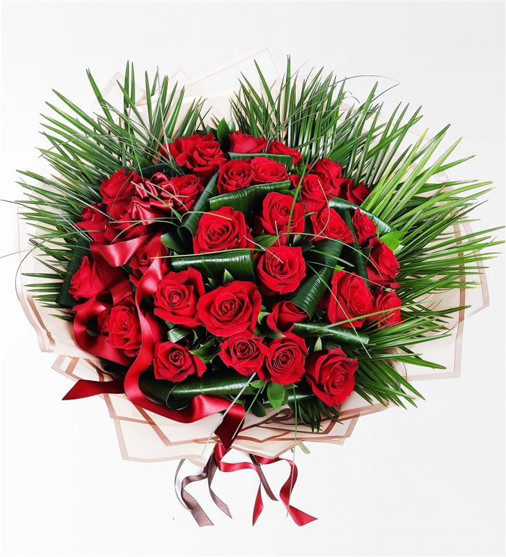 33 Red Rose Bouquet