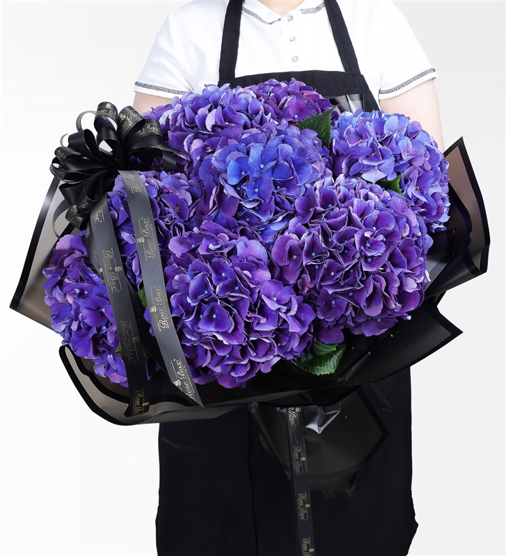Giant Purple Hydrangea Bouquet