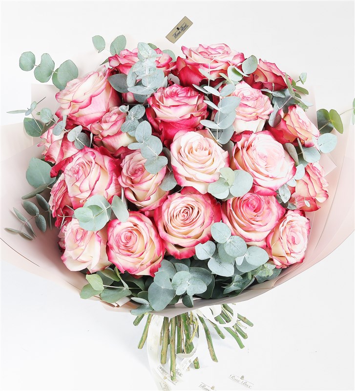 21 Paloma Pink Rose Bouquet