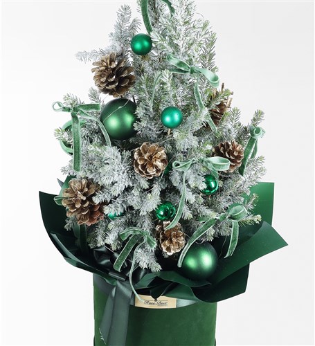 The Grinch - 50 cm Yeşil Süslü Çam Ağacı Tasarımı - 4