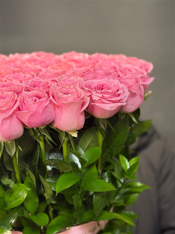 Pink Eternity – Pembe Kutuda İthal Gül Aranjmanı