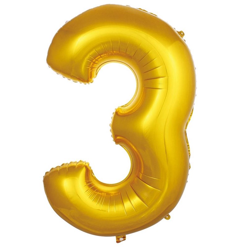 3- RAKAM 100 CM BALON