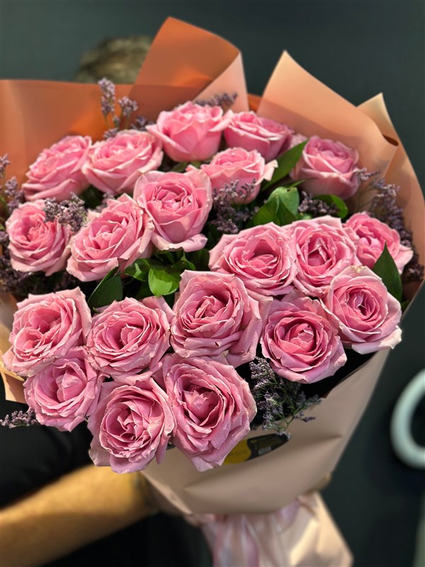 20 adet Pembe Gül Buketi