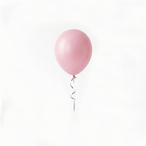 Single Pink Helium Balloon