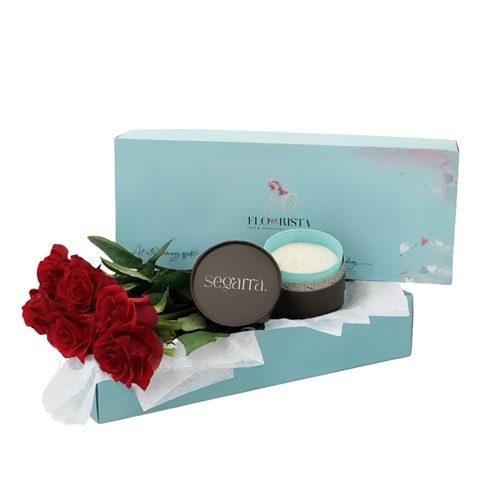 Scented Box Dozen - 12 Red Rose